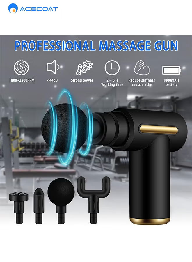 Massage Gun Percussion Deep Tissues Muscle Massager Gun