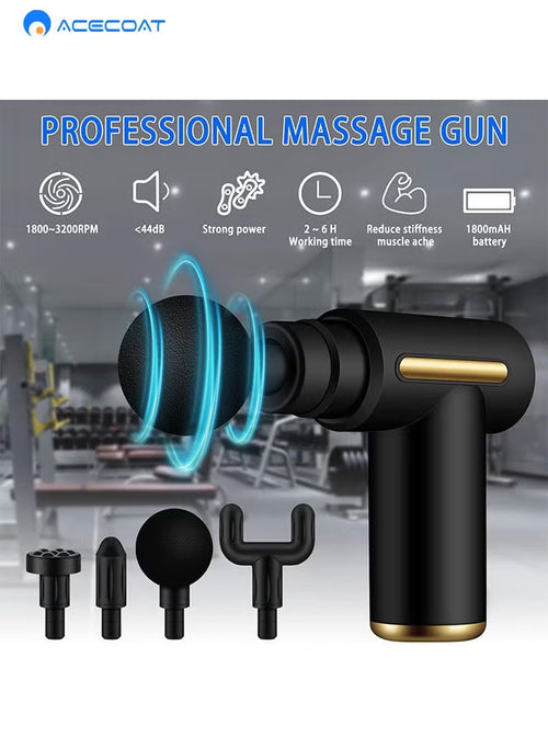 Massage Gun Percussion Deep Tissues Muscle Massager Gun