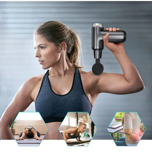 Massage Gun Percussion Deep Tissues Muscle Massager Gun
